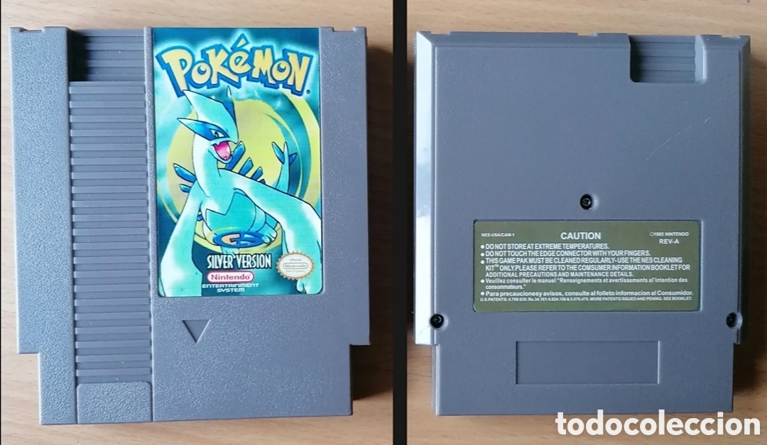 Videojuegos y consolas: POK&Eacute;MON SILVER VERSION (PLATA) - NINTENDO NES - CLON (NASA, YESS, NIPPON'DO, BRIGMTON, NEVIR...)
