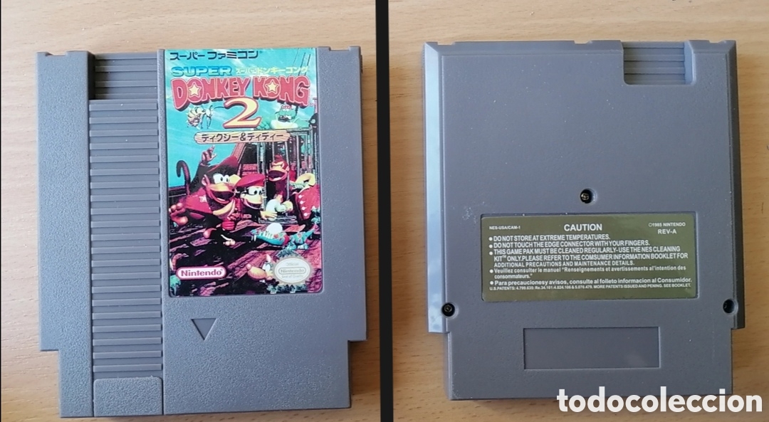 Videojuegos y consolas: SUPER DONKEY KONG 2 - NINTENDO NES - CLON REPRO (NASA, YESS, NIPPON'DO, BRIGMTON, NEVIR...)