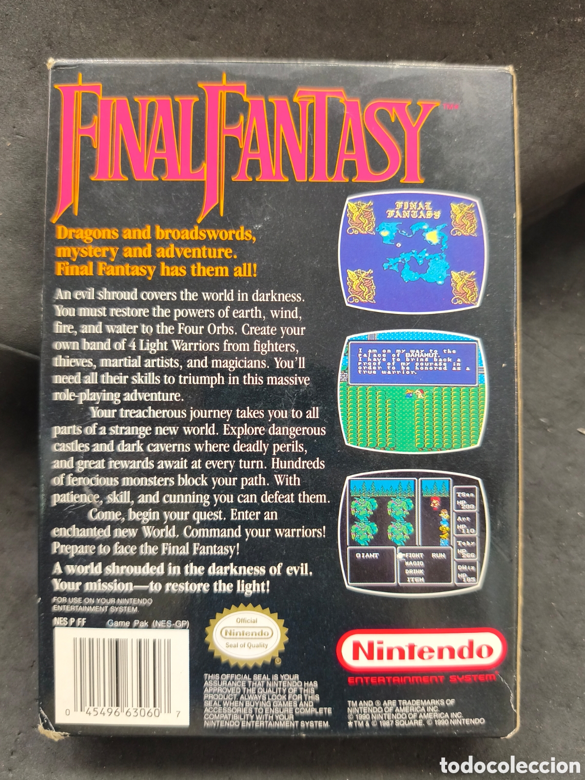 Videojuegos y consolas: NES FINAL FANTASY, USA - Foto 2