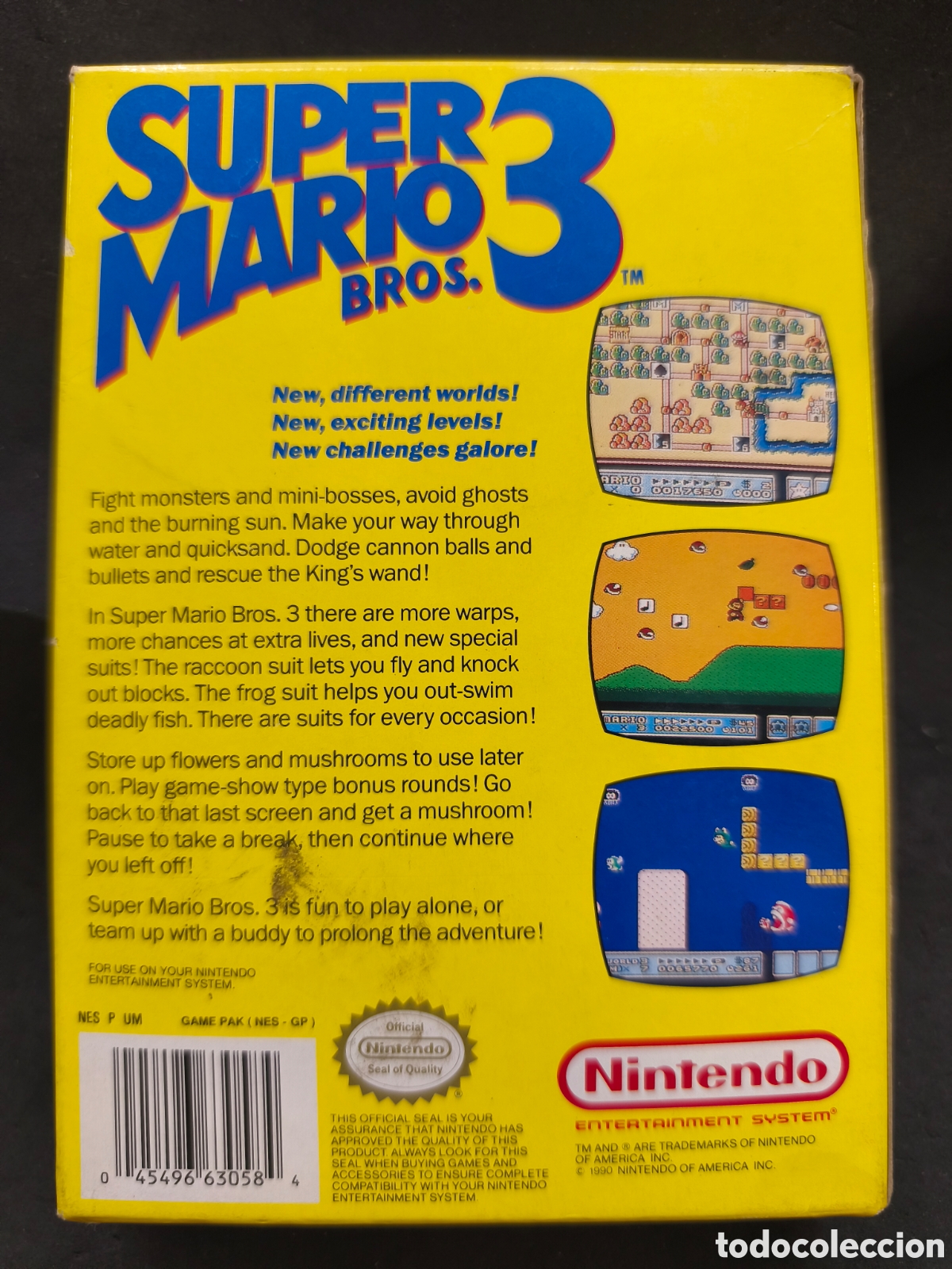 Videojuegos y consolas: Super Mario Bros 3 USA - Foto 2