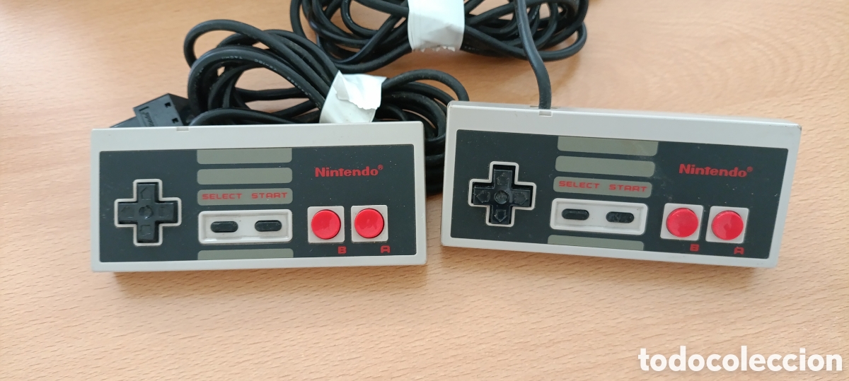 Videospiele und Konsolen: 2 Mandos original de Nintendo Nes