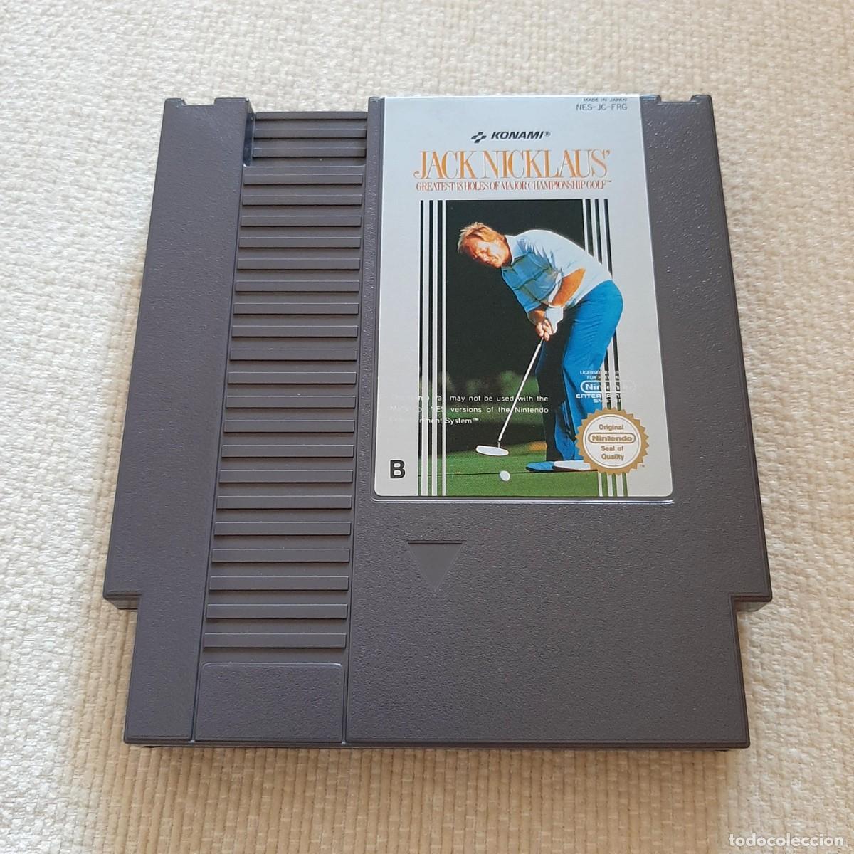 Videojuegos y consolas: Videojuego Nintendo NES Jack Nickalus. PAL B. Konami