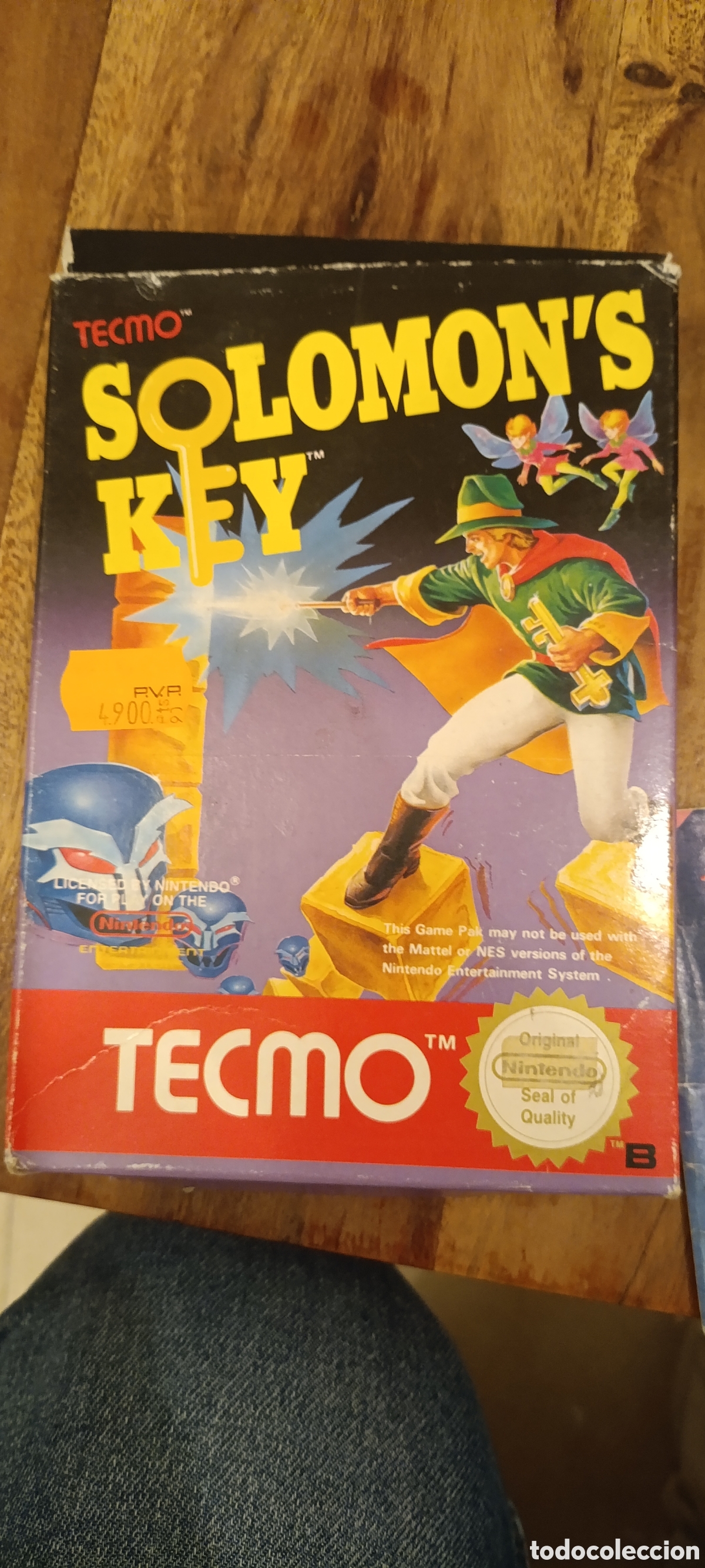 Videojuegos y consolas: Solomons key para Nintendo Nes - Foto 2