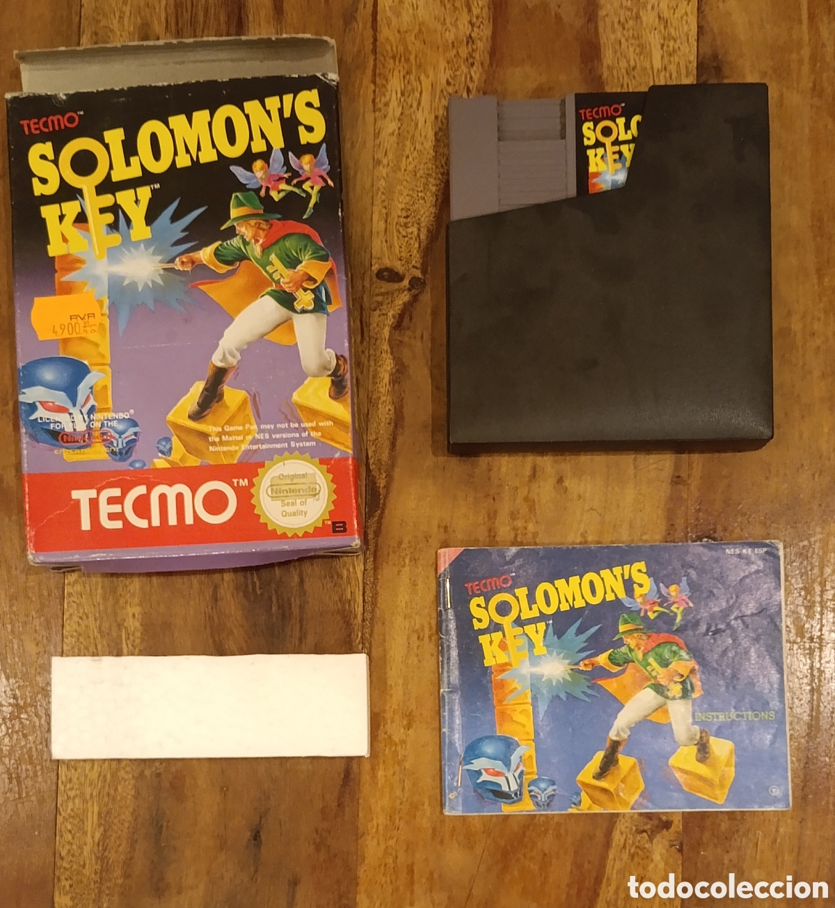 Videojuegos y consolas: Solomons key para Nintendo Nes - Foto 1