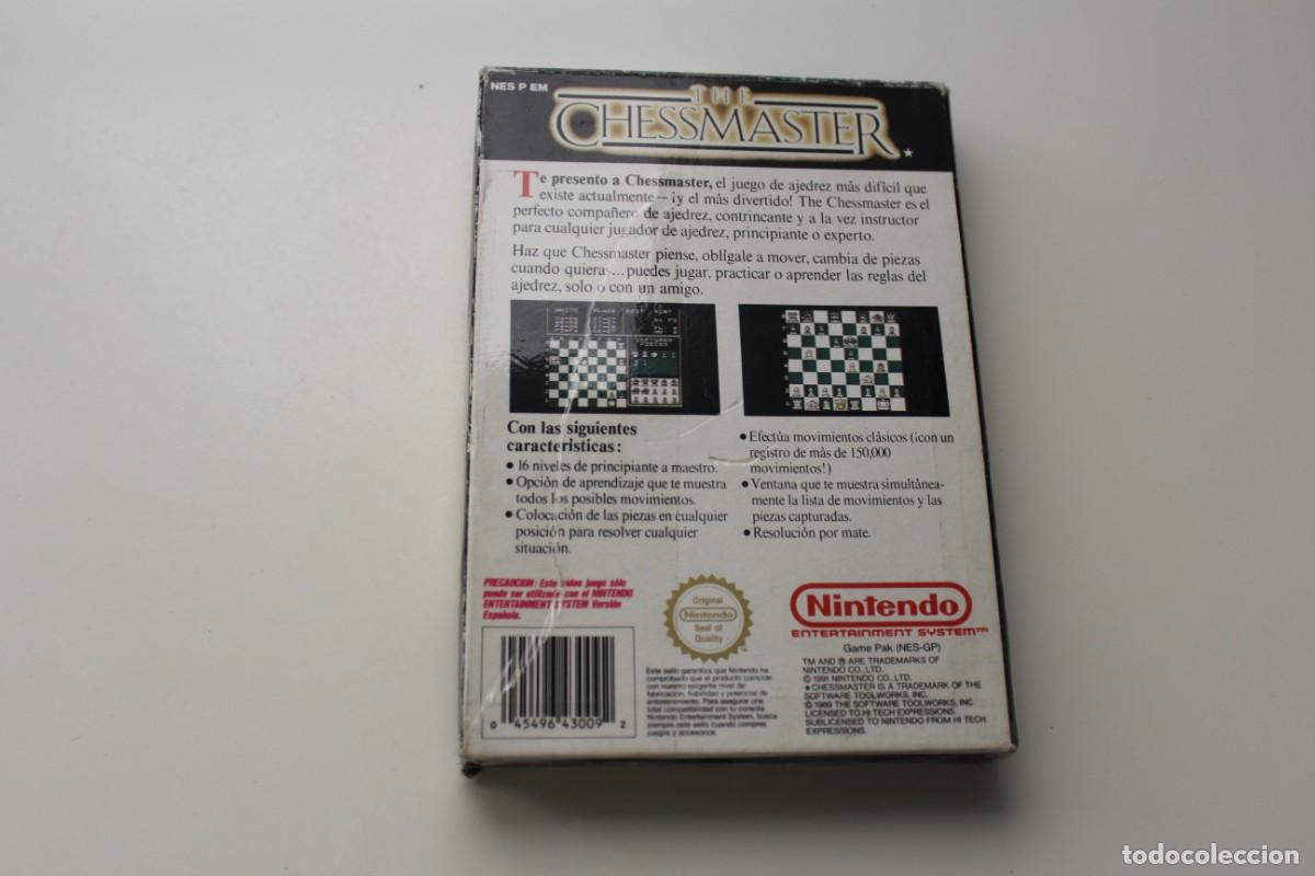 Videojuegos y consolas: JUEGO NINTENDO NES - THE CHESSMASTER - Foto 2