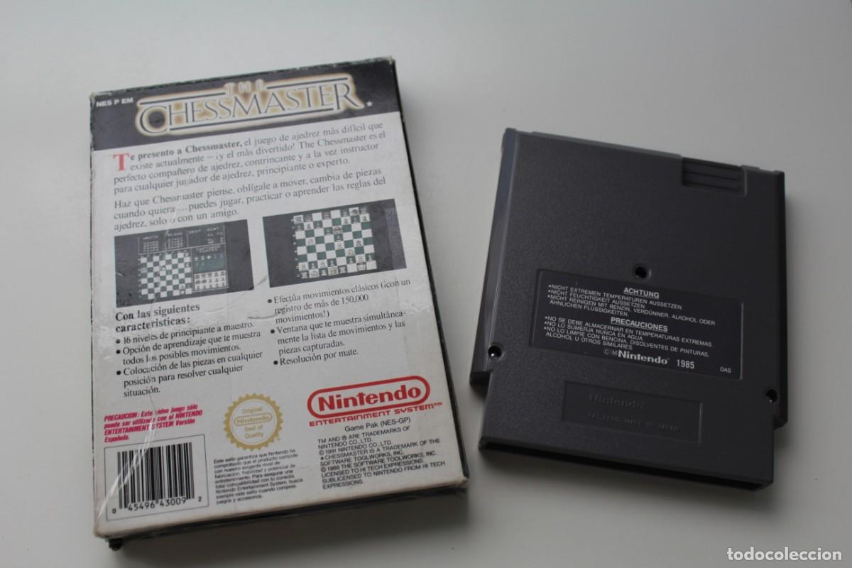 Videojuegos y consolas: JUEGO NINTENDO NES - THE CHESSMASTER - Foto 4