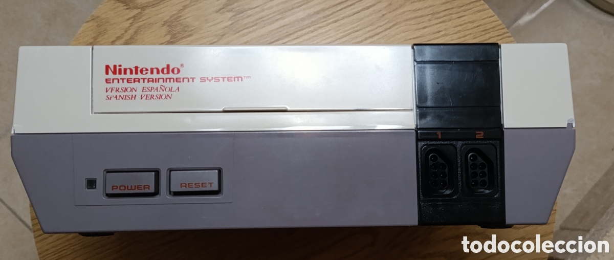 Videojuegos y consolas: Videoconsola Nintendo NES versi&oacute;n espa&ntilde;ola 1987