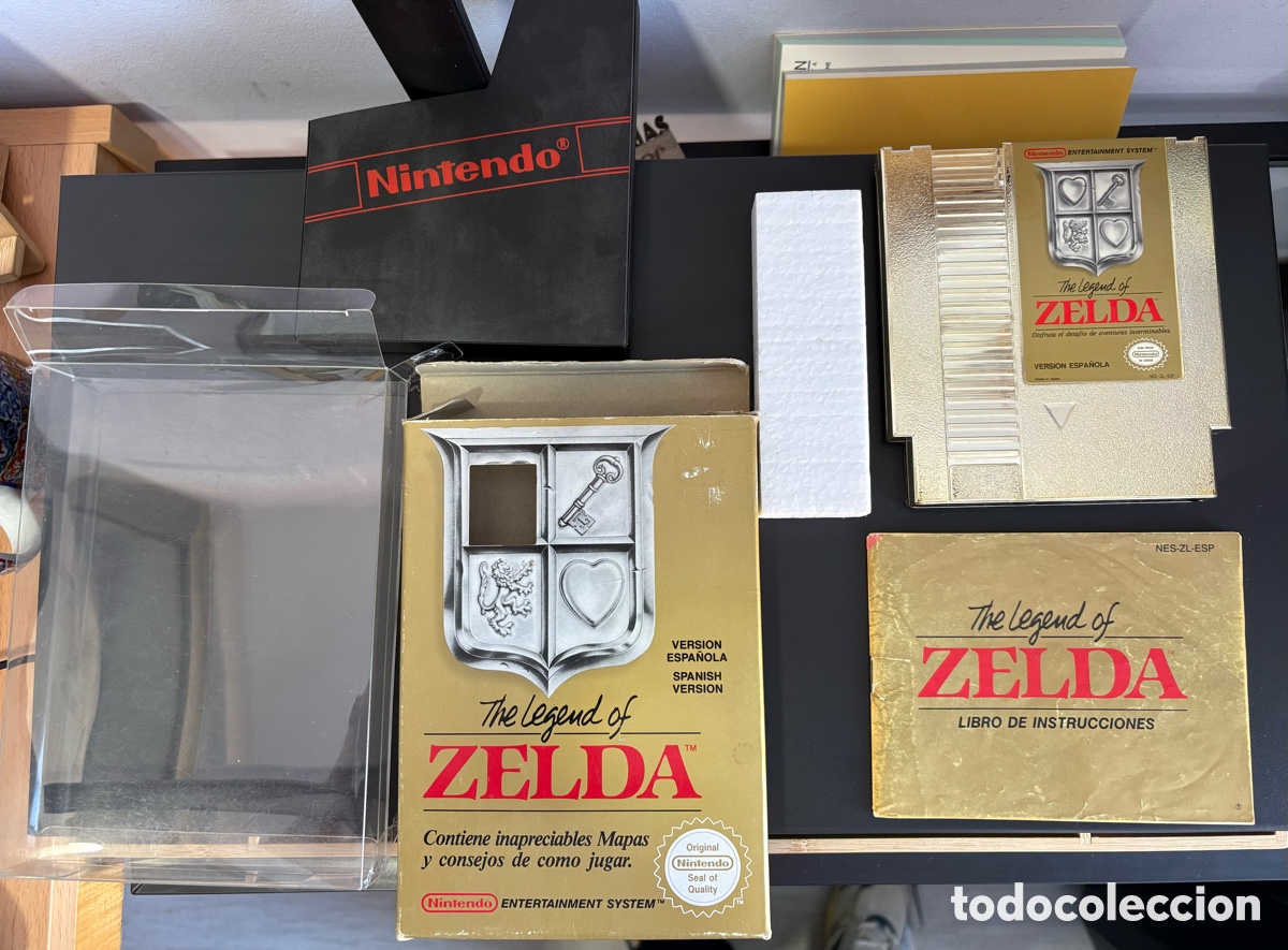 Videojuegos y consolas: Zelda Nintendo Nes completo - Foto 1