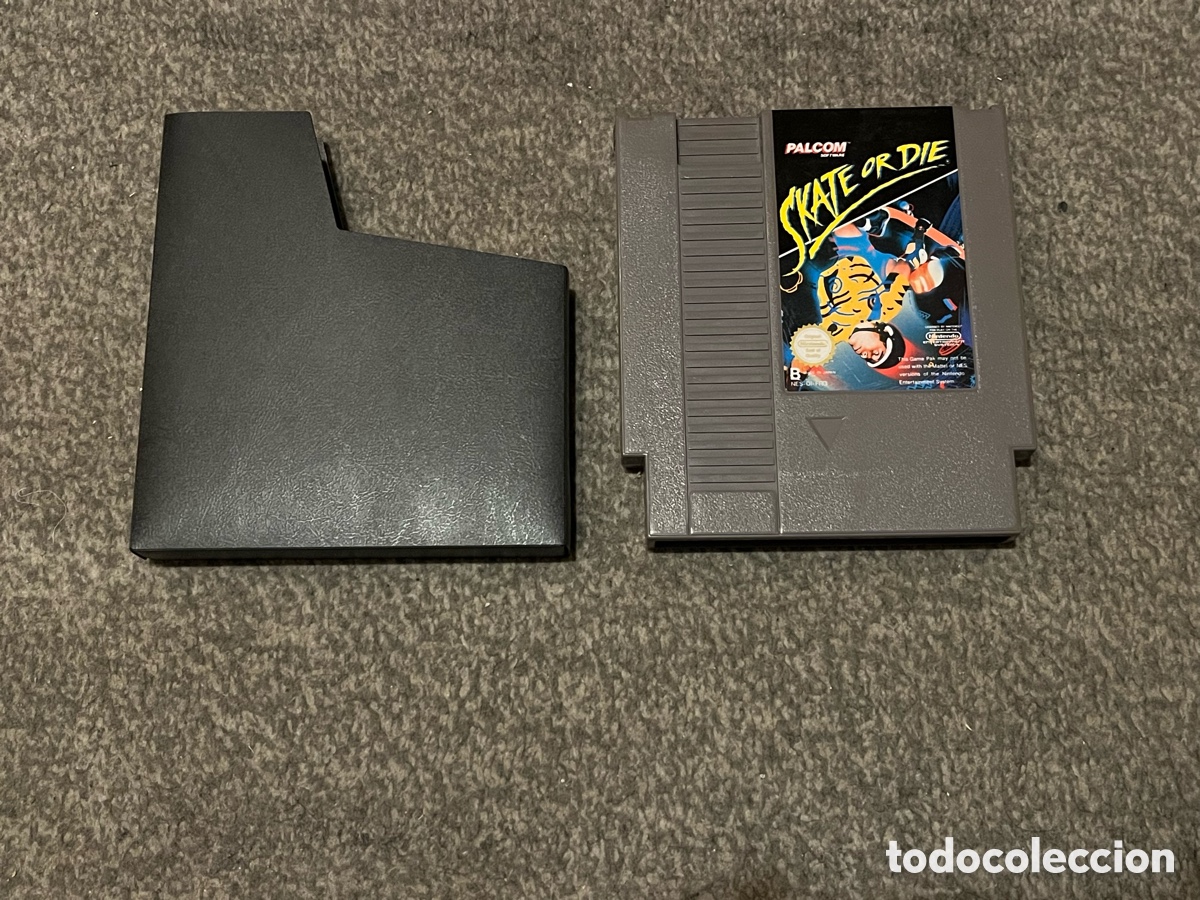 Videojuegos y consolas: SKATE OR DIE. Juego para NINTENDO NES. Palcom. A&ntilde;o 1985. No probado