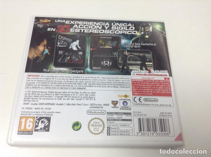 Videojuegos y consolas: TOM CLANCYS SPLINTER CELL 3D - Foto 2