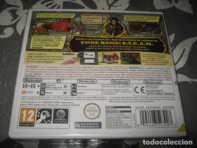 Videojuegos y consolas: CODE NAME S.T.E.A.M NINTENDO 3DS PAL ESPA&Ntilde;A PRECINTADO - Foto 2