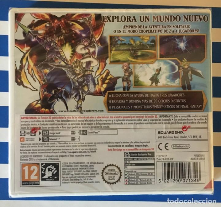 Videojuegos y consolas: Final Fantasy Explorers 3DS PRECINTADO!!! - Foto 2