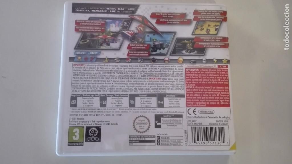 Videojuegos y consolas: Mario Kart 7. Nintendo 3DS - Foto 2