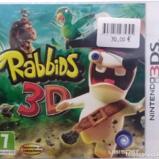 Videojogos e Consolas: RABBIDS 3D. JUEGO PARA NINTENDO 3DS. PAL-ESP. NUEVO, PRECINTADO.. Lote 214044122