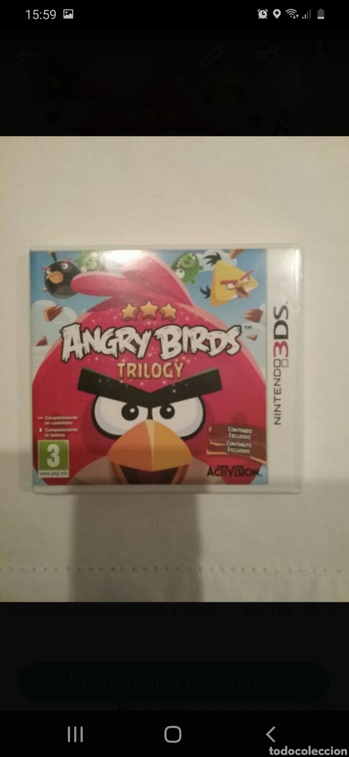 Videojuegos y consolas: Nintendo 3DS. Dos juegos - Foto 2