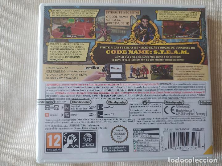 Videojuegos y consolas: JUEGO NINTENDO 3DS CODE NAME S.T.E.A.M. NUEVO - Foto 2