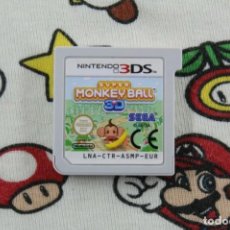 Videojuegos y Consolas: NINTENDO 3DS N3DS SUPER MONKEY BALL 3D ORIGINAL SOLO CARTUCHO PAL EUR. Lote 271384668