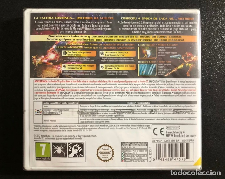 Videojuegos y consolas: Metroid Samus Returns 3DS PRECINTADO!! - Foto 2