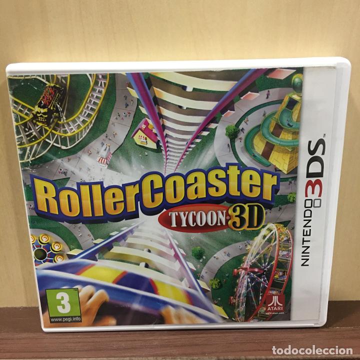 Videojuegos y consolas: Rollercoaster Tycoon 3D - 3DS (2&ordf; Mano - Bueno) - Foto 1