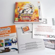 Videojuegos y Consolas: POKEMON SOL - NINTENDO 3DS - COMPLETO CON INSTRUCCIONES - PERFECTO ESTADO. Lote 290533288