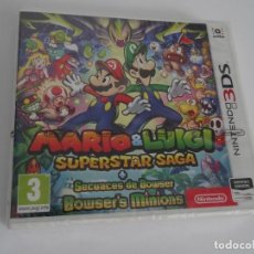 Videojogos e Consolas: NINTENDO 3DS - MARIO & LUIGI SUPERSTAR SAGA + SECUACES DE BOWSER NUEVO Y PRECINTADO ED. ESPAÑOLA DS. Lote 295453048