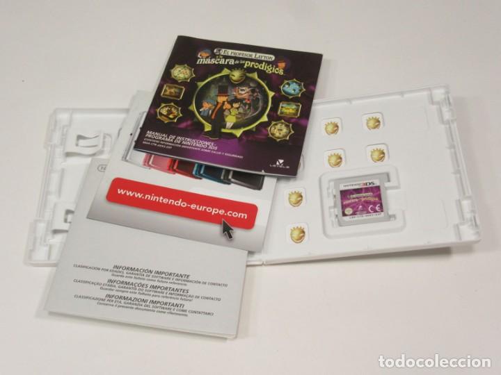Videojuegos y consolas: El Profesor Layton y la M&aacute;scara de los Prodigios 3DS - Foto 3