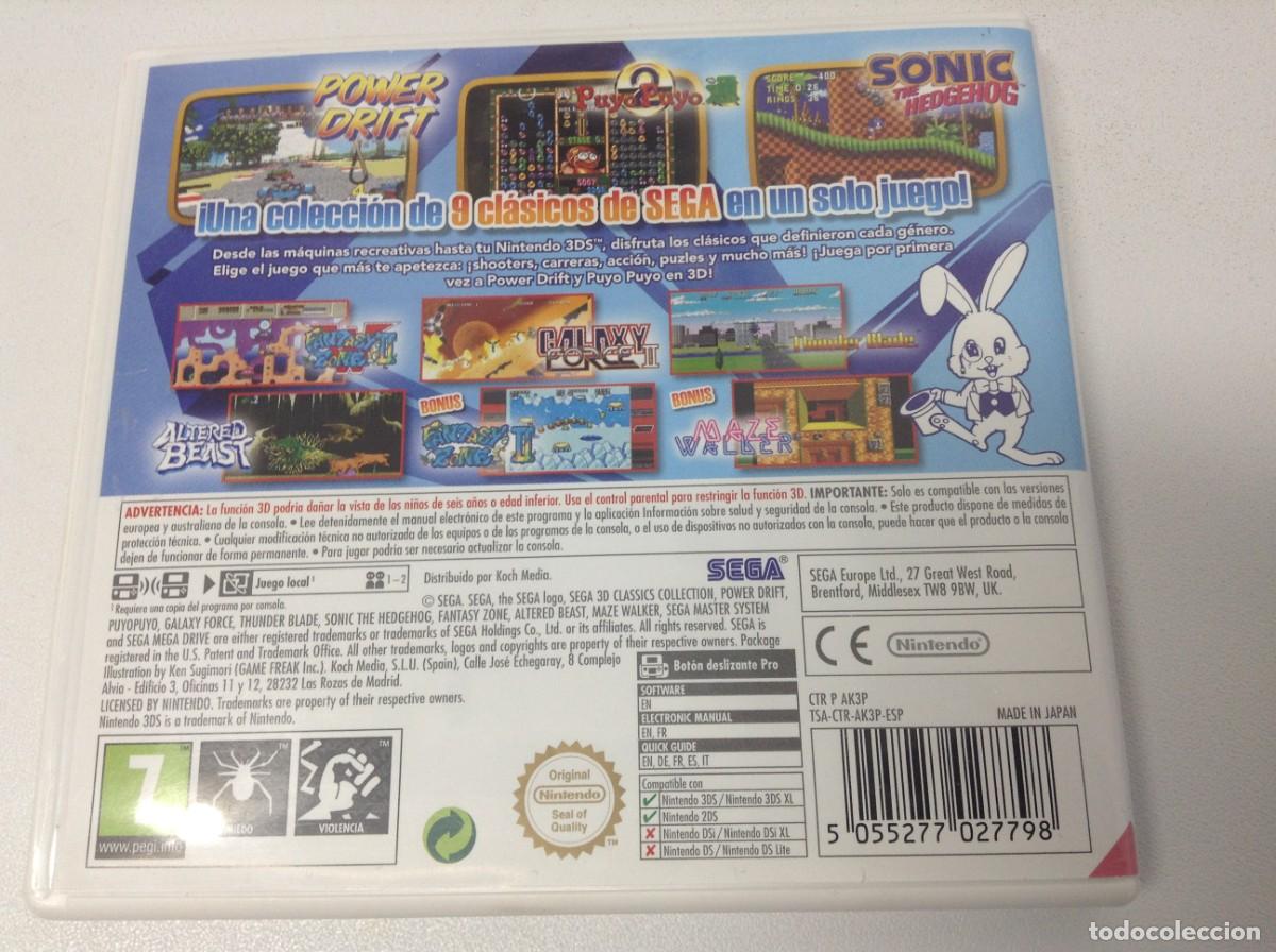 Videojuegos y consolas: SEGA 3D CLASSICS COLLECTION - Foto 2