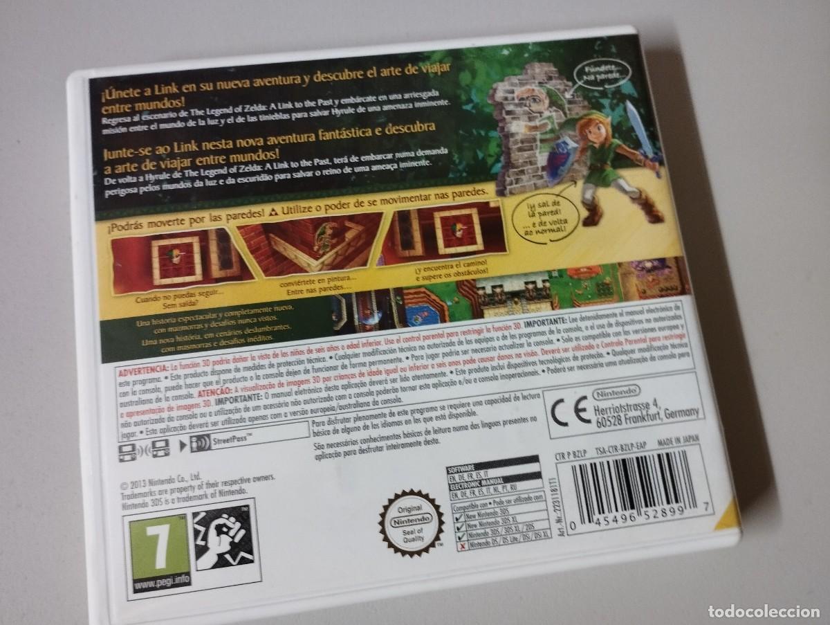 Videojuegos y consolas: ZELDA A LINK BETWEEN WORLDS NINTENDO 3DS COMO NUEVO - Foto 3