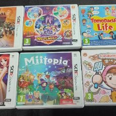 Videojuegos y Consolas: LOTE 6 JUEGOS NINTENDO 3DS. Lote 402281084