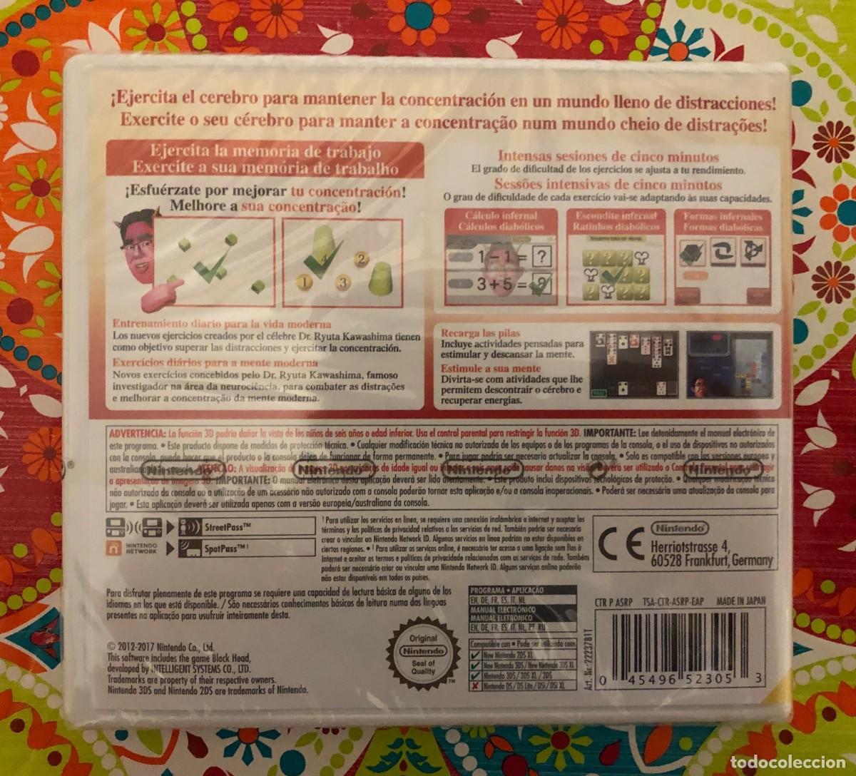 Videojuegos y consolas: Brain Training Infernal del Dr. Kawashima 3DS PRECINTADO!!! - Foto 2