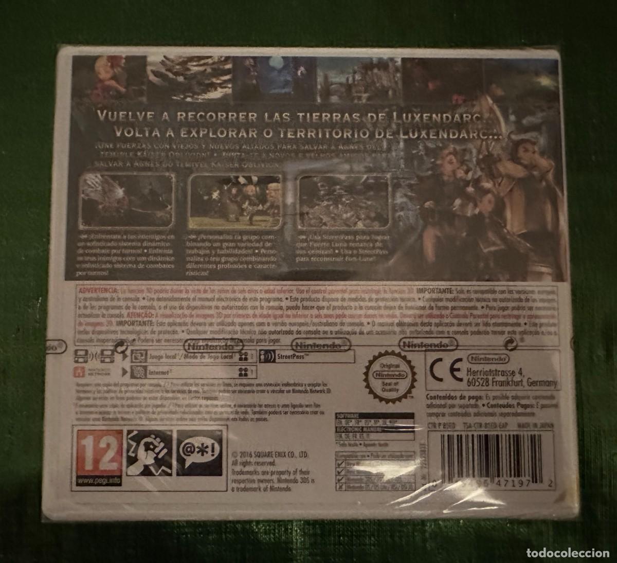 Videojuegos y consolas: Bravely Second: End Layer 3DS PRECINTADO!!! - Foto 2