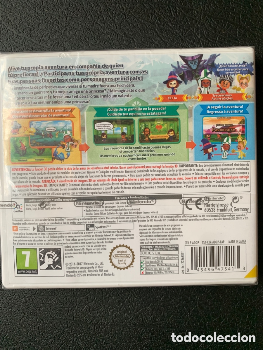 Videojuegos y consolas: Nintendo3DS MIITOPIA. Precintado - Foto 2