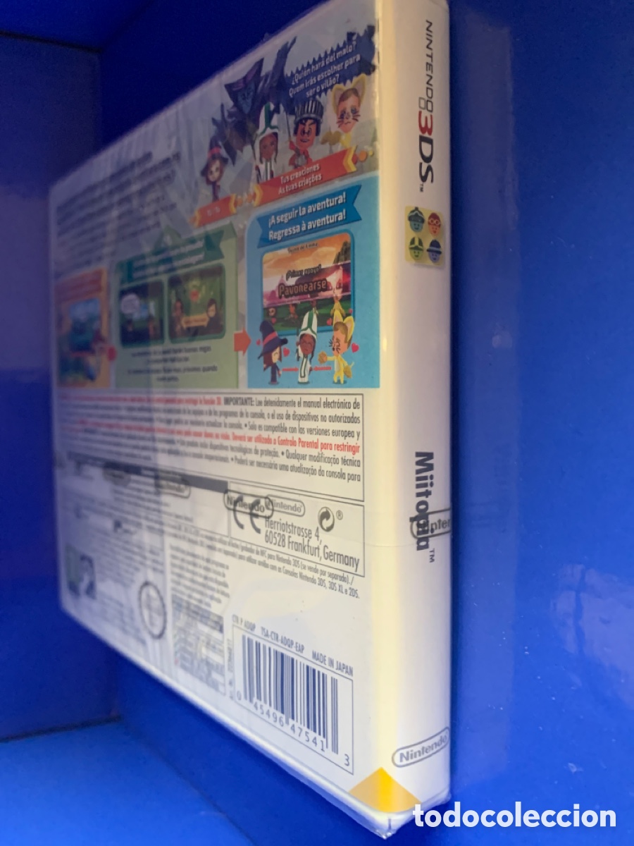 Videojuegos y consolas: Nintendo3DS MIITOPIA. Precintado - Foto 3