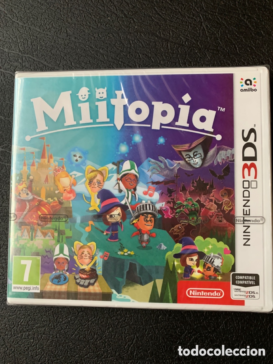 Videojuegos y consolas: Nintendo3DS MIITOPIA. Precintado - Foto 1