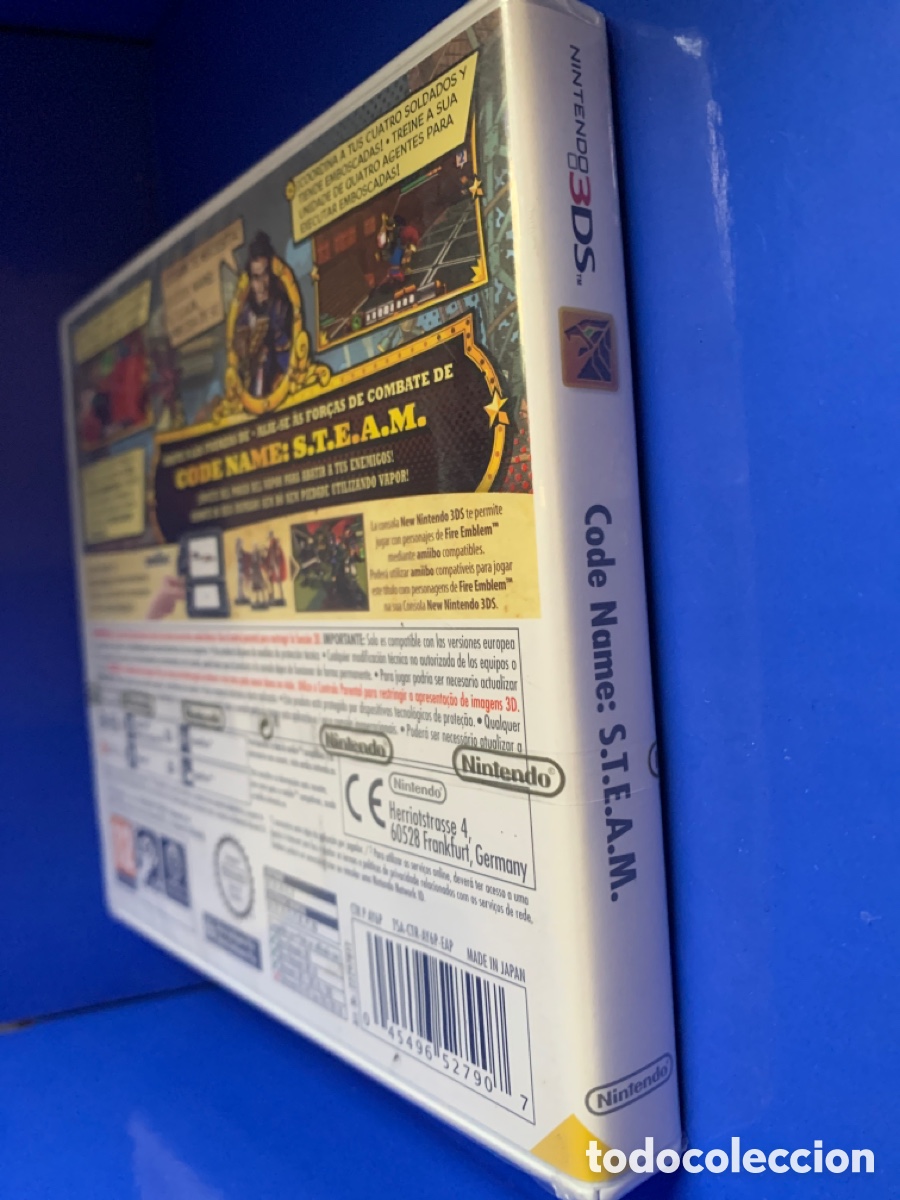 Videojuegos y consolas: Nintendo 3DS CODE NAME: S.T.E.A.M. Precintado - Foto 3