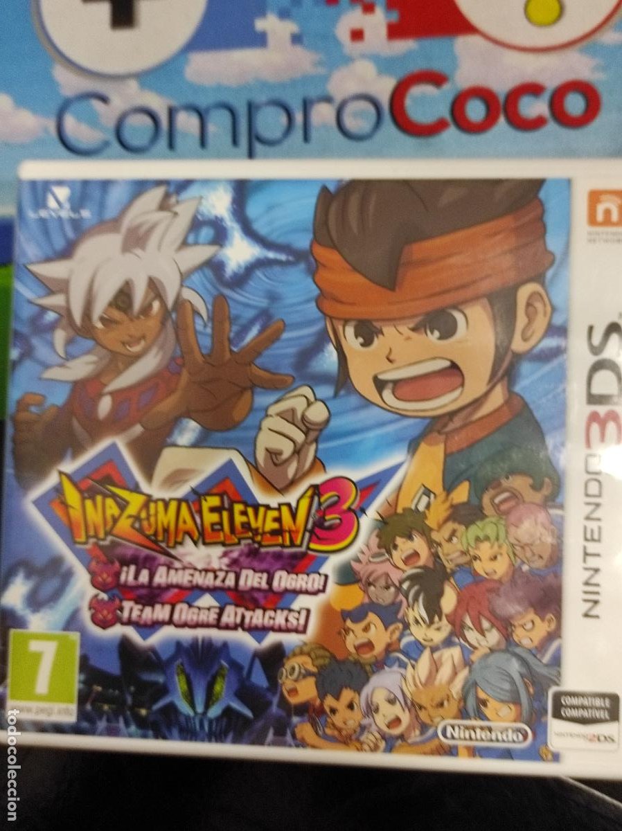 inazuma eleven 3 la amenaza del ogro - nintendo - Buy Video games and  consoles Nintendo 3DS on todocoleccion