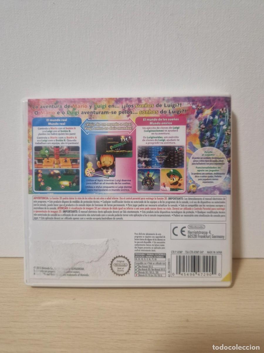 Videojuegos y consolas: Mario & Luigi Dream Team Bros. Selects 3ds - Foto 2