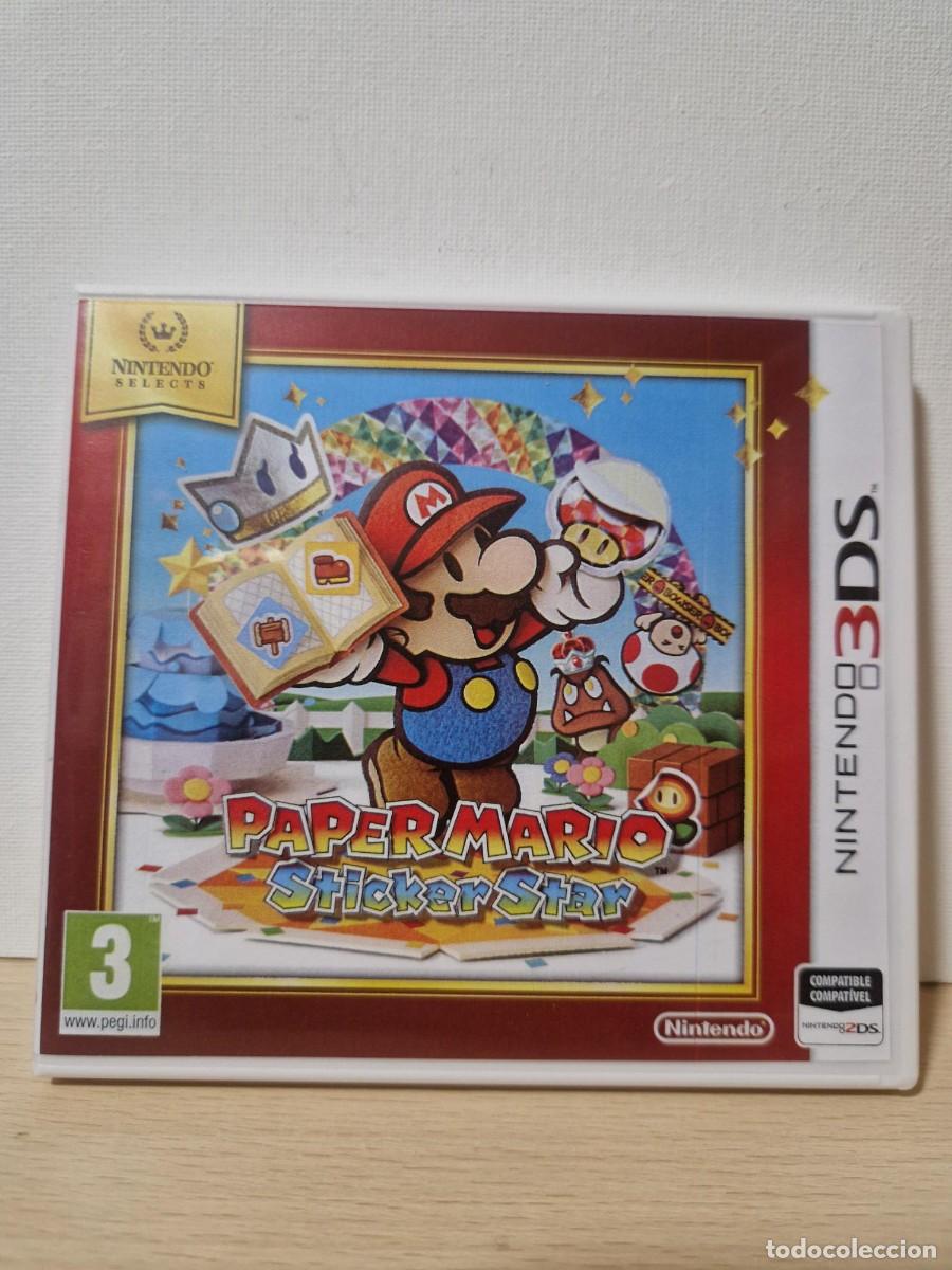 Videojuegos y consolas: Paper Mario: Sticker Star (Selects) 3DS - Foto 1