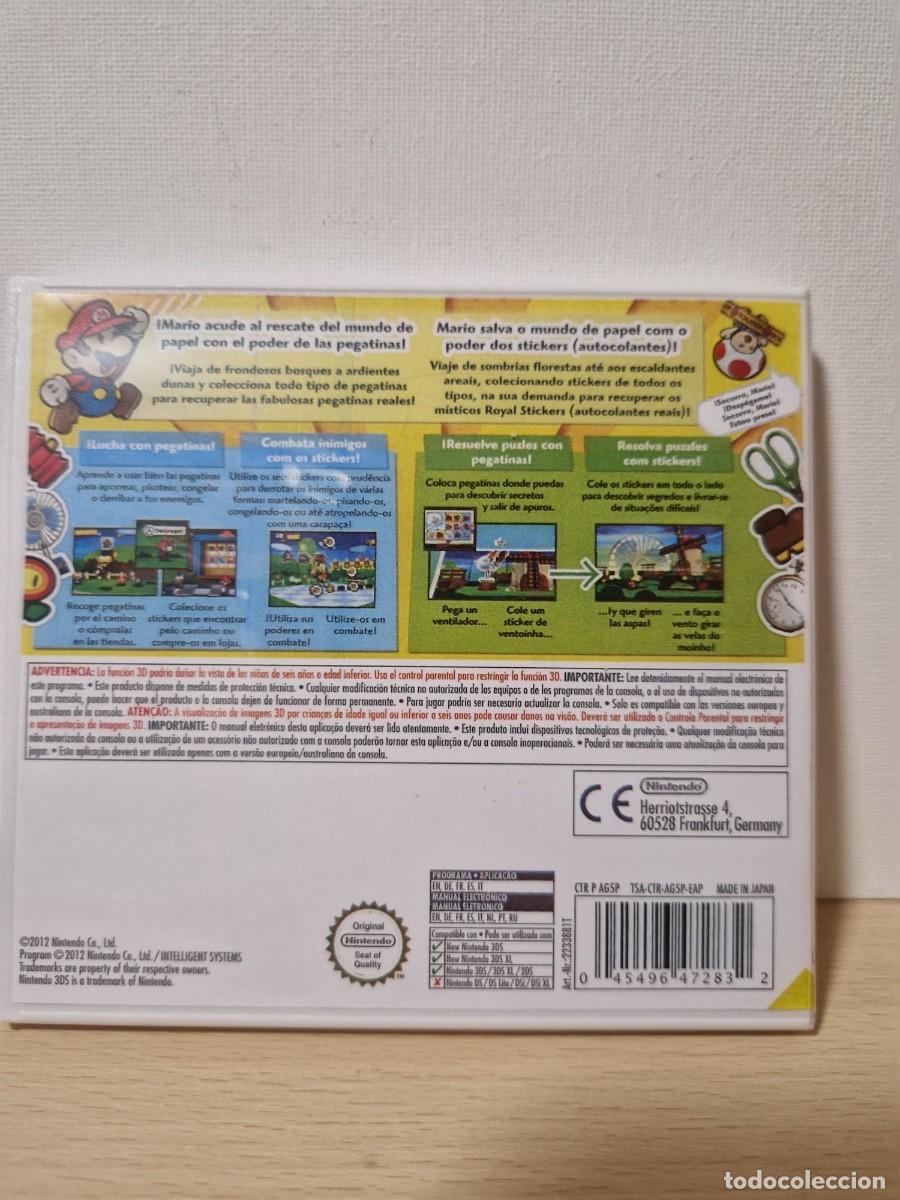 Videojuegos y consolas: Paper Mario: Sticker Star (Selects) 3DS - Foto 3