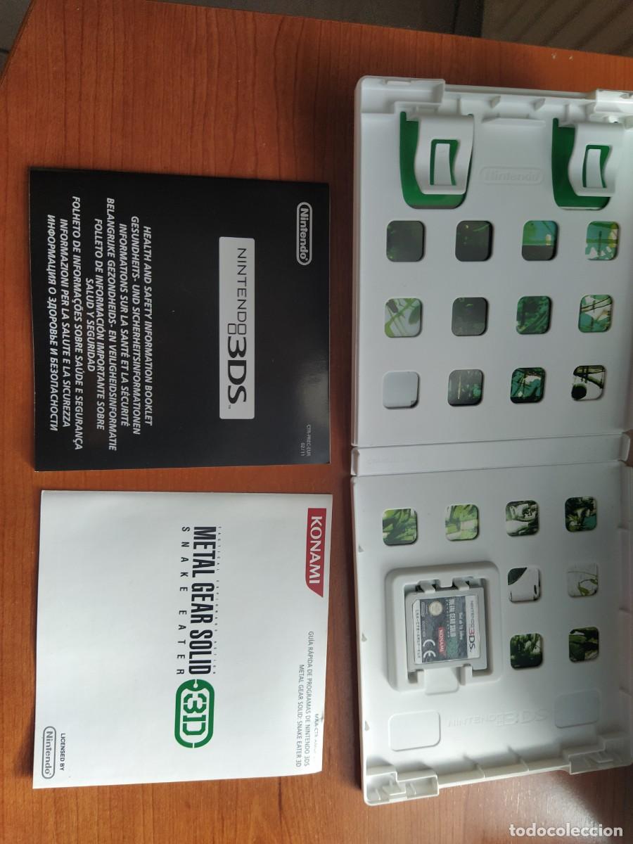 Videojuegos y consolas: METAL GEAR SOLID 3D NINTENDO 3DS N3DS COMPLETO Y COMO NUEVO - Foto 4