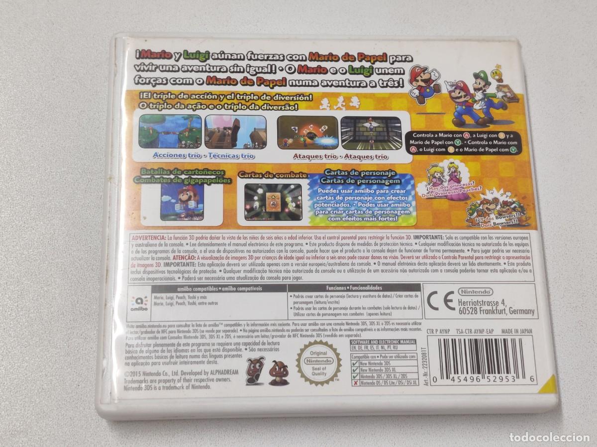 Videojuegos y consolas: MARIO & LUIGI PAPER JAM BROS. - Foto 2