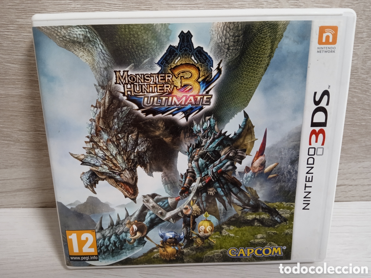 Videojuegos y consolas: MONSTER HUNTER 3 ULTIMATE NINTENDO 3DS - Foto 1