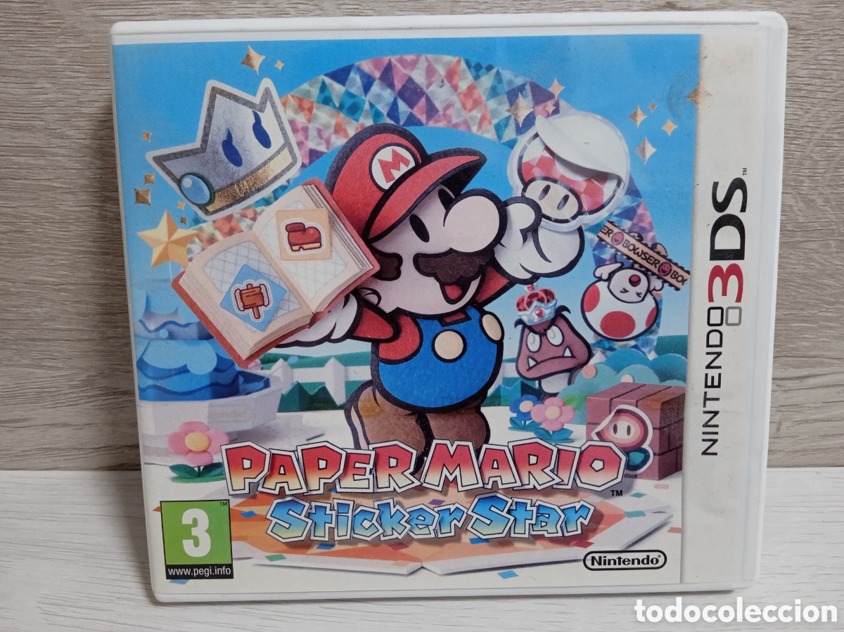 Videojuegos y consolas: 3DS PAPER MARIO NINTENDO - Foto 1
