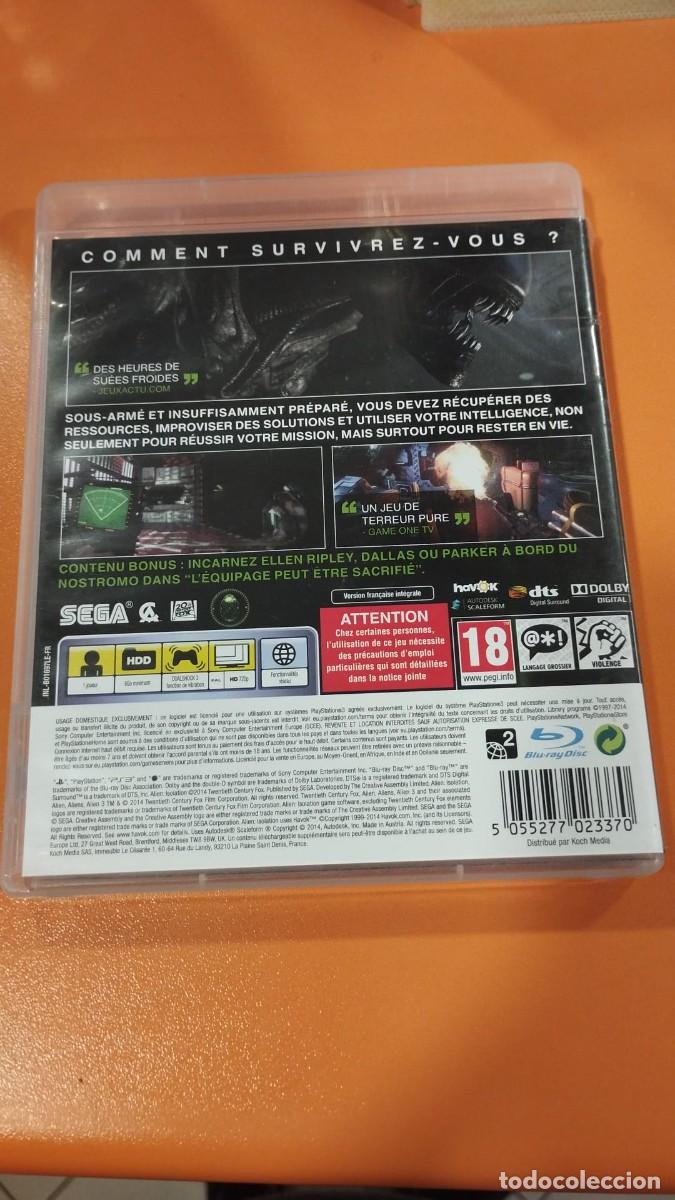 Videojuegos y consolas: Alien: Isolation - &Eacute;dition Nostromo [Importaci&oacute;n] PS3 - Foto 2