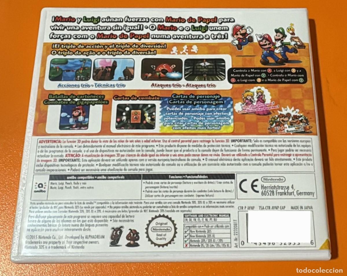 Videojuegos y consolas: Mario & Luigi: Paper Jam Bros. [3DS] - Foto 3