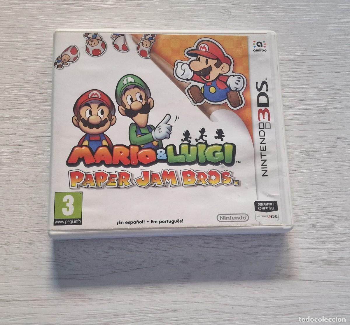 Videojuegos y consolas: Mario & Luigi Paper Jam Bros 3DS - Foto 1