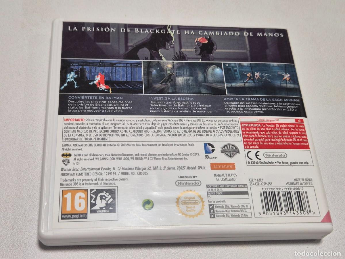 Videojuegos y consolas: BATMAN ARKHAM ORIGINS BLACKGATE - Foto 2