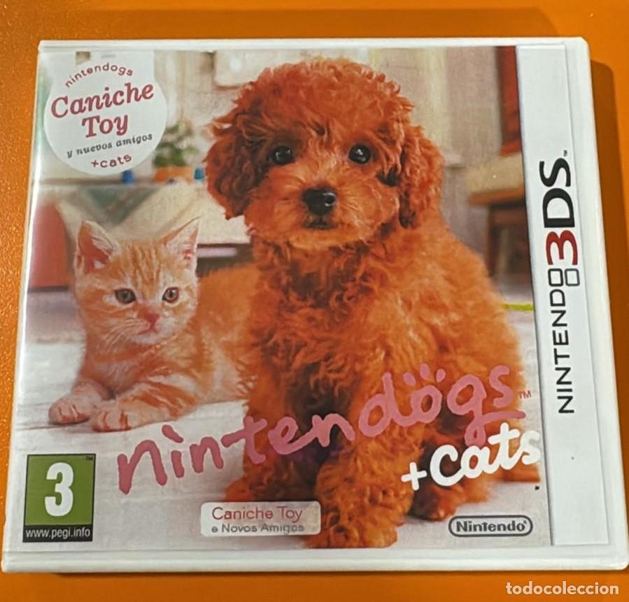 Videojuegos y consolas: Nintendogs + Gatos: Caniche [Nintendo 3DS] - Foto 1
