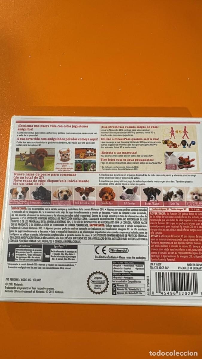 Videojuegos y consolas: Nintendogs + Gatos: Caniche [Nintendo 3DS] - Foto 2