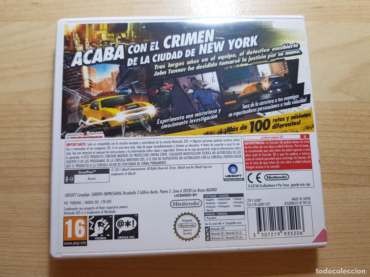 Videojuegos y consolas: DRIVER RENEGADE 3D. NINTENDO 3DS. VERSION ESPA&Ntilde;A - Foto 2